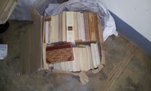 Burkina-Faso Abbaye saint Benoît de Koubri réception d’un carton de livres